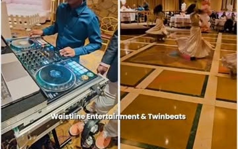 Birthday celebration with a young guest of honor at the DJ decks